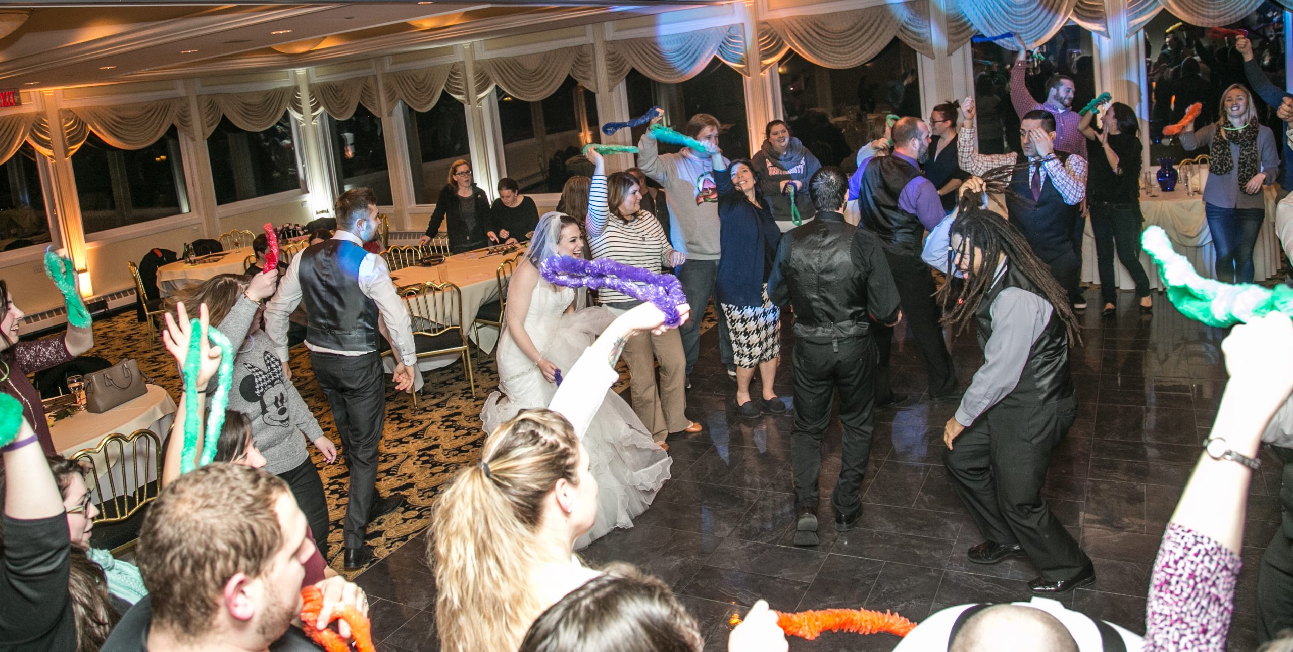 Dance Floor Packed at our Private Showcase