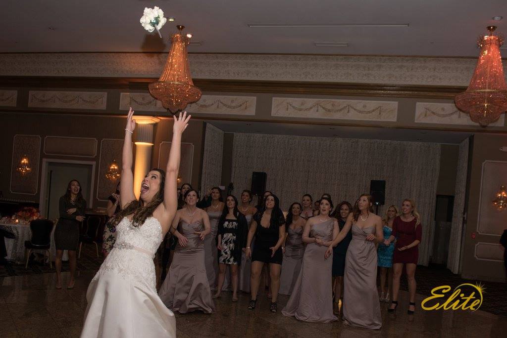 Throwing the Bouquet to the Single Ladies