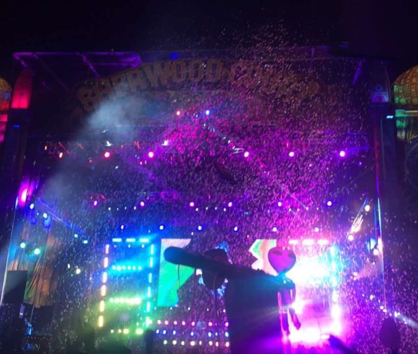 Here's a shot I took at Electric Forest.  