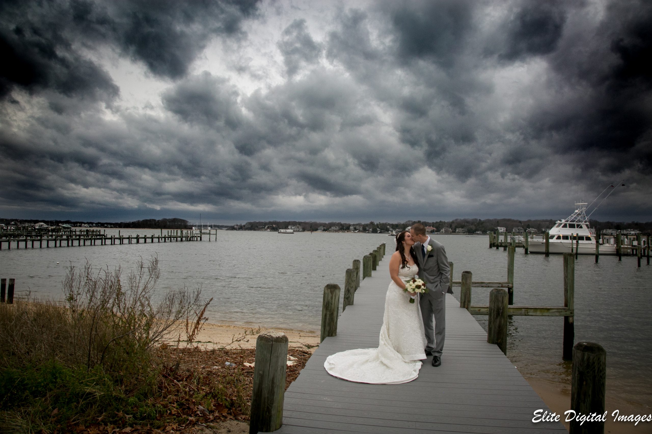 The Last Shot Before the Rain Came Down 