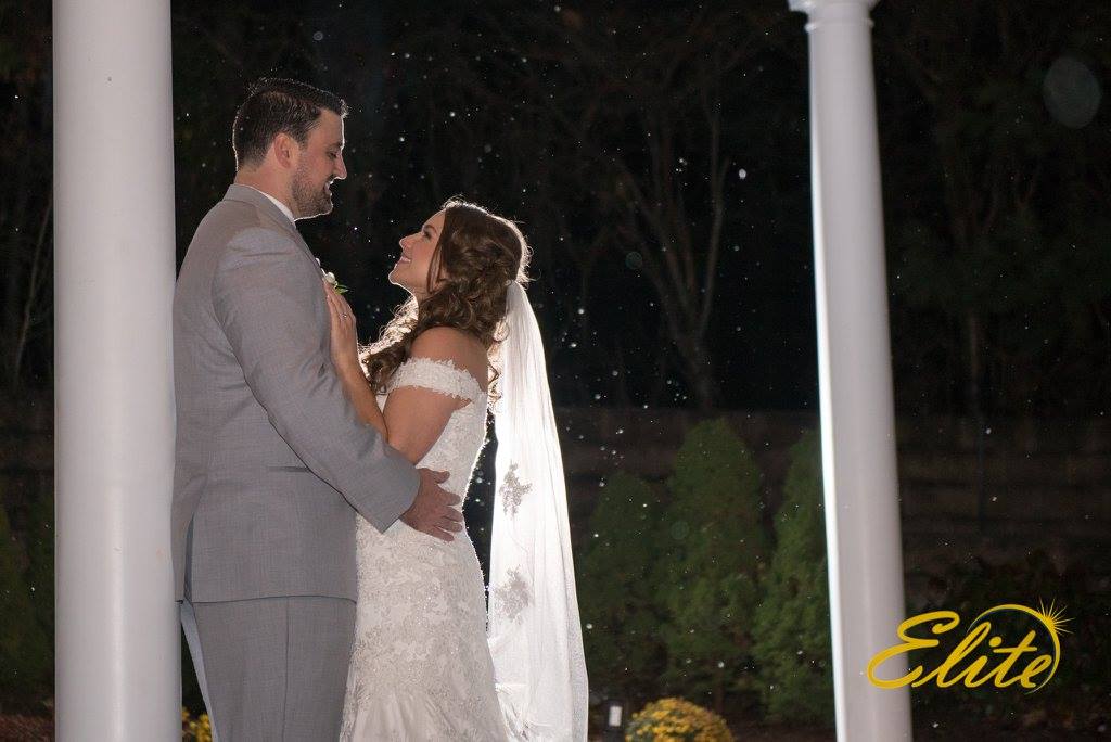Mike and Christina and a Little Bit of Snow Make for a Beautiful Picture