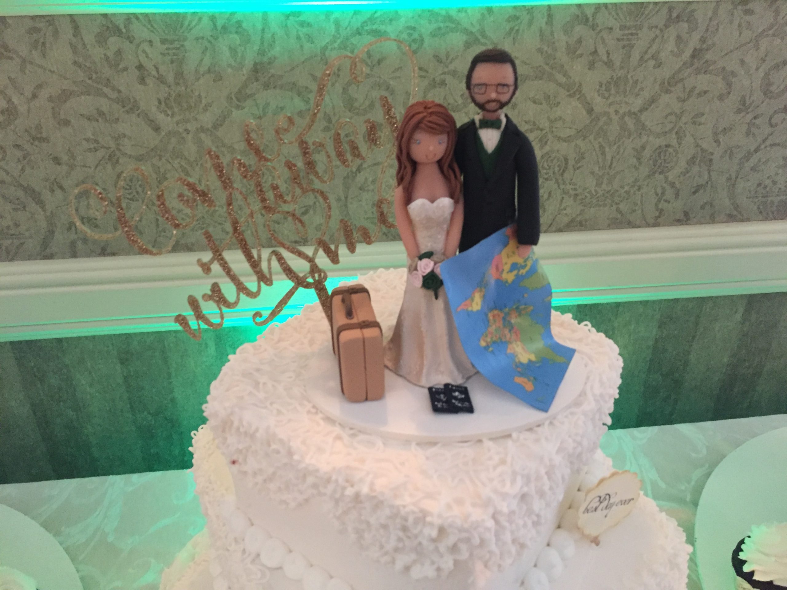 Probably one of the best cake toppers I've ever seen!