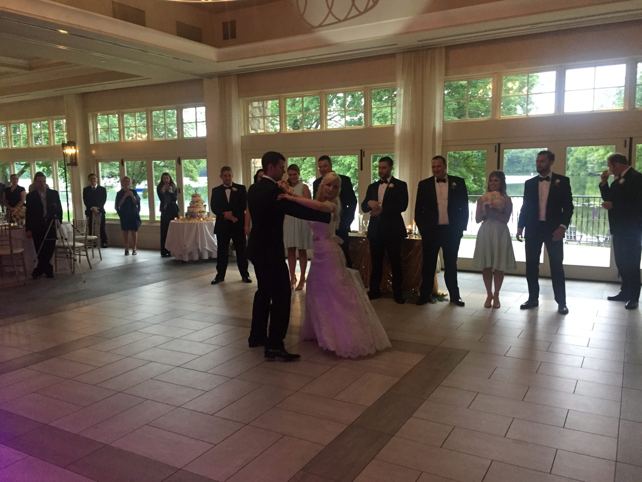 Megan and Scott's First Dance (taken with my iPhone)