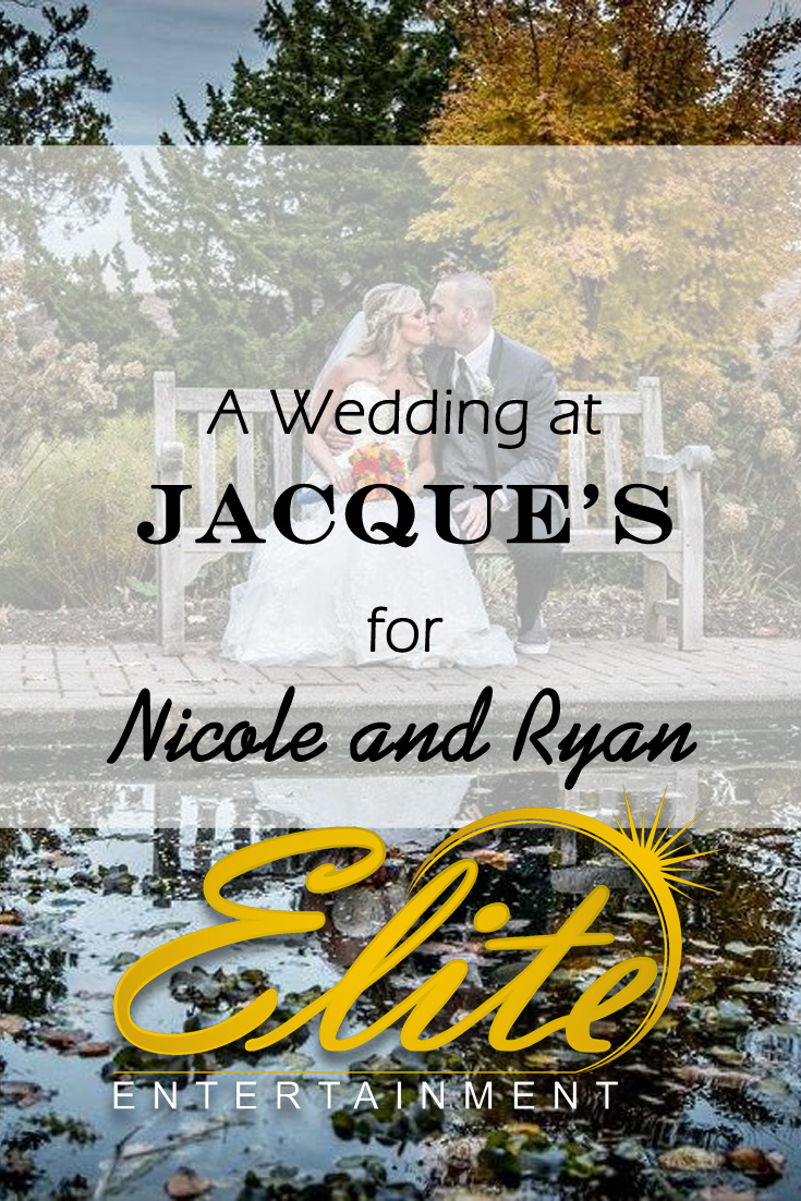 Elite Entertainment pin - Jacque's Wedding for Nicole and Ryan