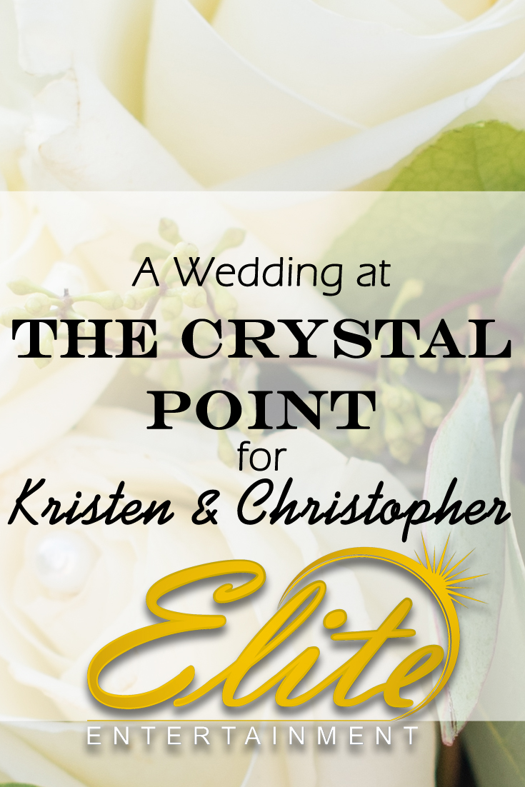 pin - Elite Entertainment - Crystal Point for Kristen and Christopher