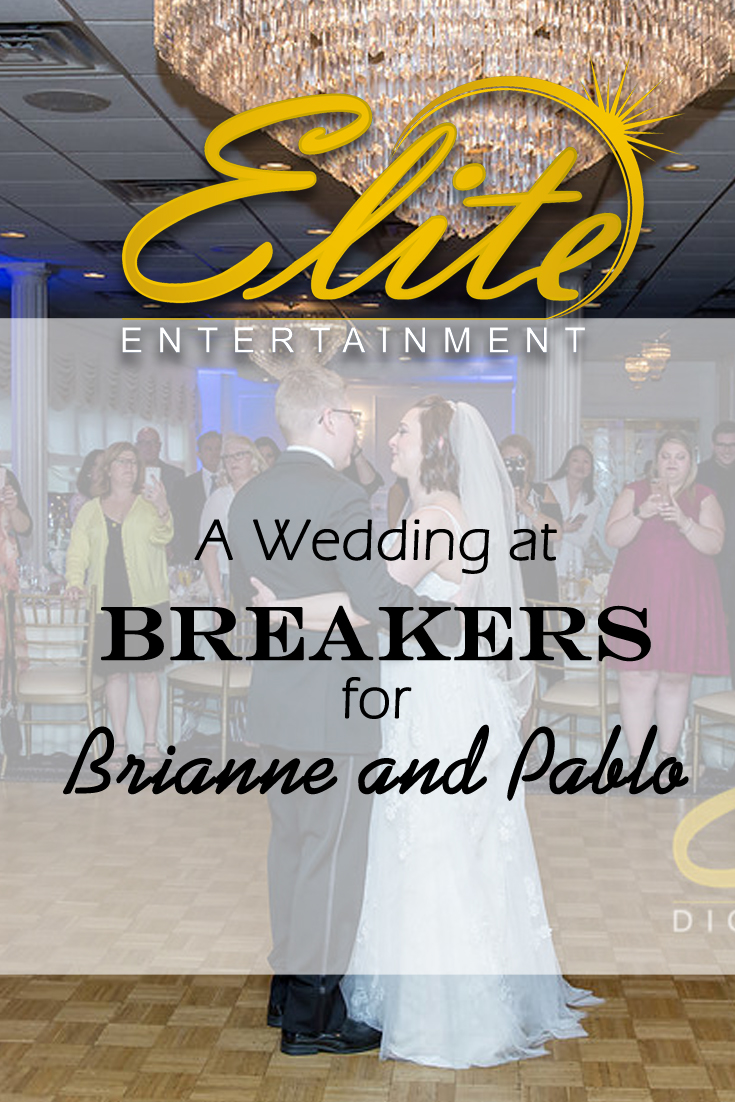 pin - Elite Entertainment - Wedding at Breakers for Brianne and Pablo