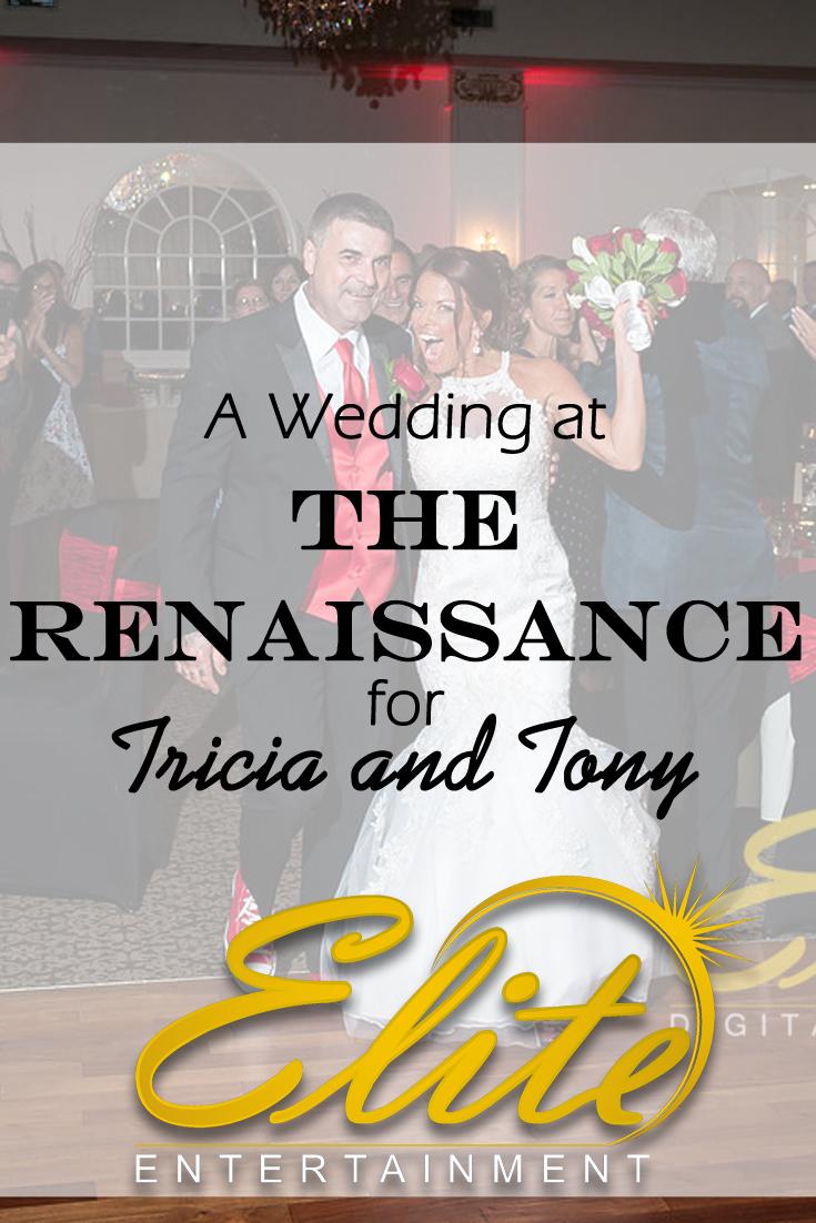 pin - Elite Entertainment - Wedding at Renaissance for Tricia and Tony