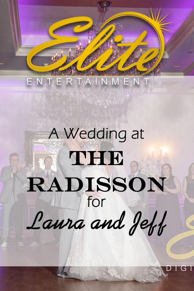 pin - Elite Entertainment - Wedding at the Radisson for Laura and Jeff