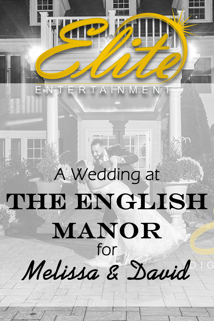 pin - Elite Entertainment - Wedding at the English Manor for Melissa and David