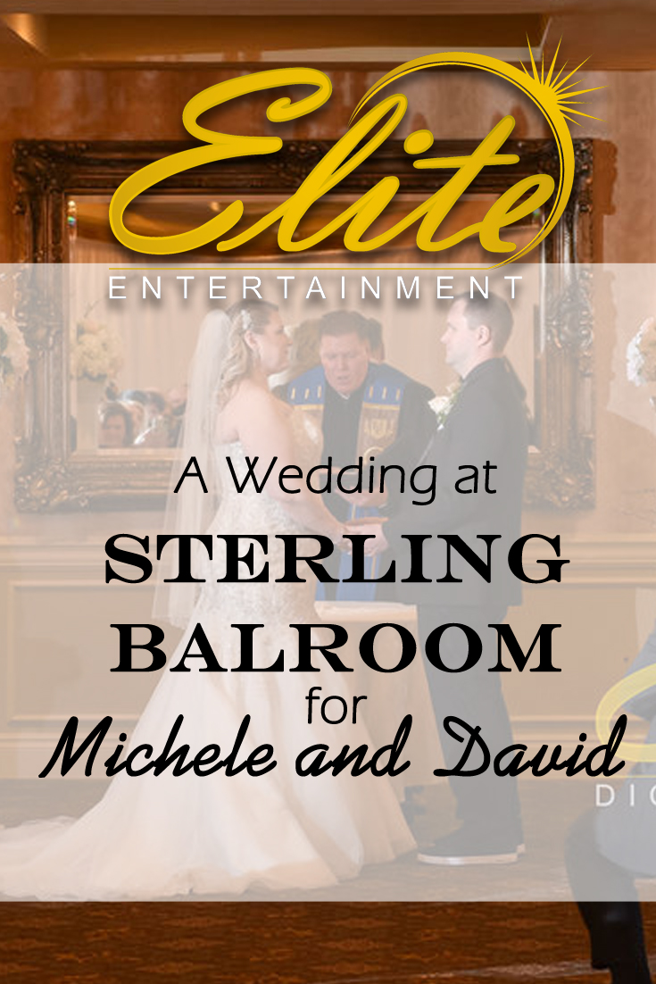 pin - Elite Entertainment - Wedding at Sterling Ballroom for Michele and David