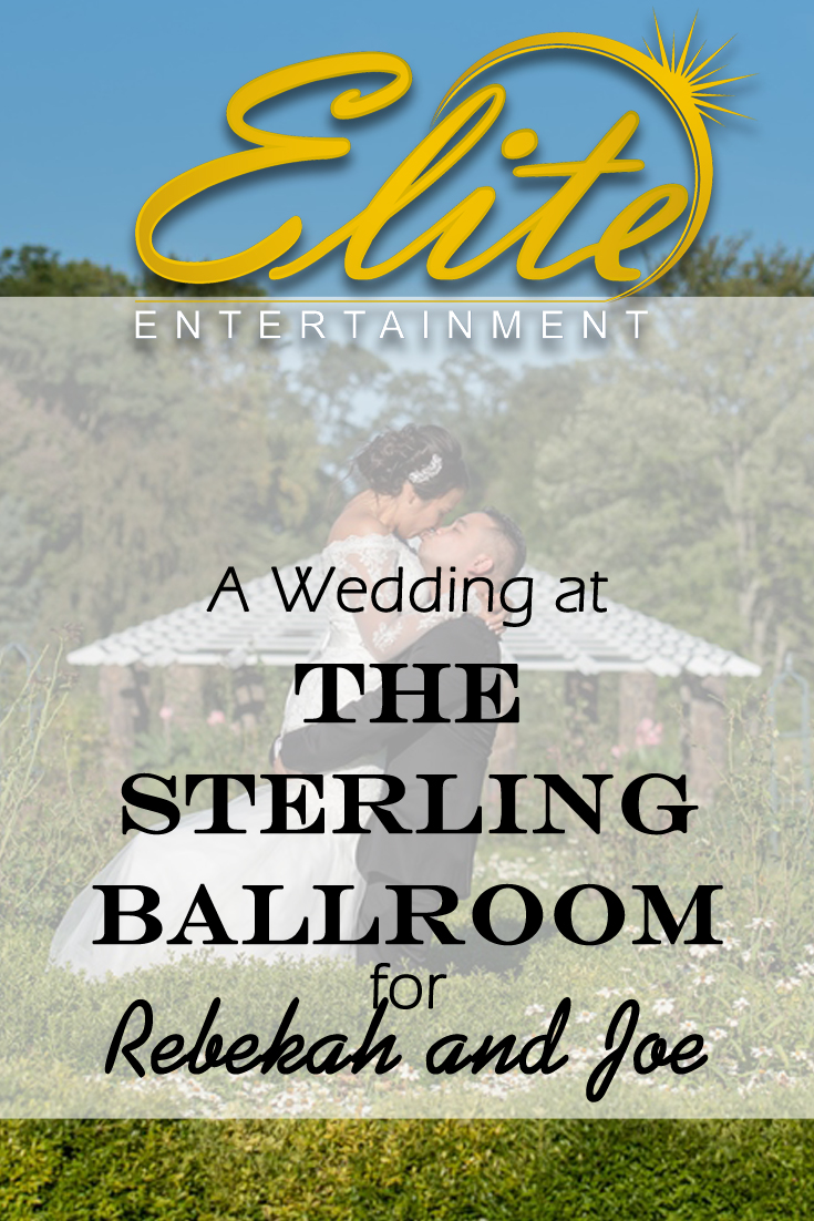 pin - Elite Entertainment - Wedding at Sterling Ballroom for Rebekah and Joe